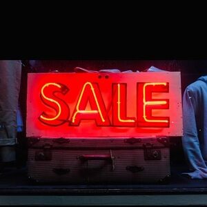 Sale, if 🤍 something and have a great record as a buyer you’d get a discount